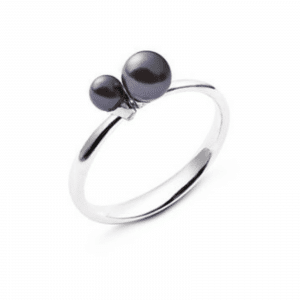 Кольцо из серебра с жемчугом - Каблучка зі срібла з перлами