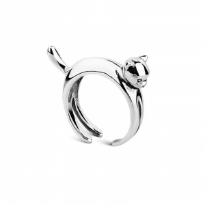 Серебряное кольцо с животным - Срібна каблучка з твариною